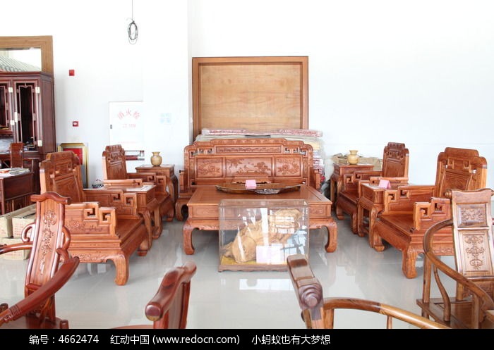 紅木套裝 藝術與家居的完美融合